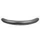 Poignée courbe chrome mat 111mm