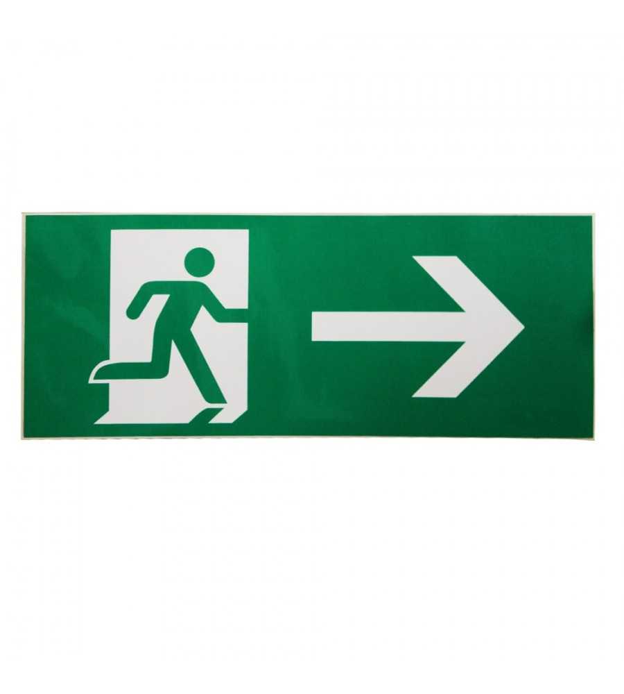 Signalisation RIGHT EXIT