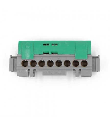 Borniers isolés IP2X-8 - Terre *