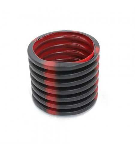 Gaine TPC Ø90mm noire et rouge 50ml