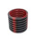 Gaine TPC Ø90mm noire et rouge 50ml