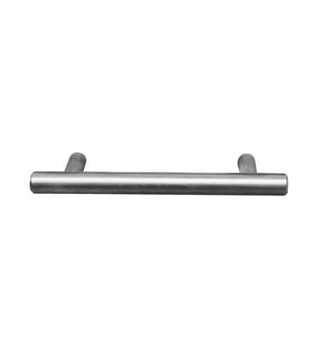Poignée de meuble en acier inox mat 136mm