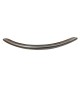 Poignée courbe inox mat Poignée de meuble courbe chromé mat 228mm*
