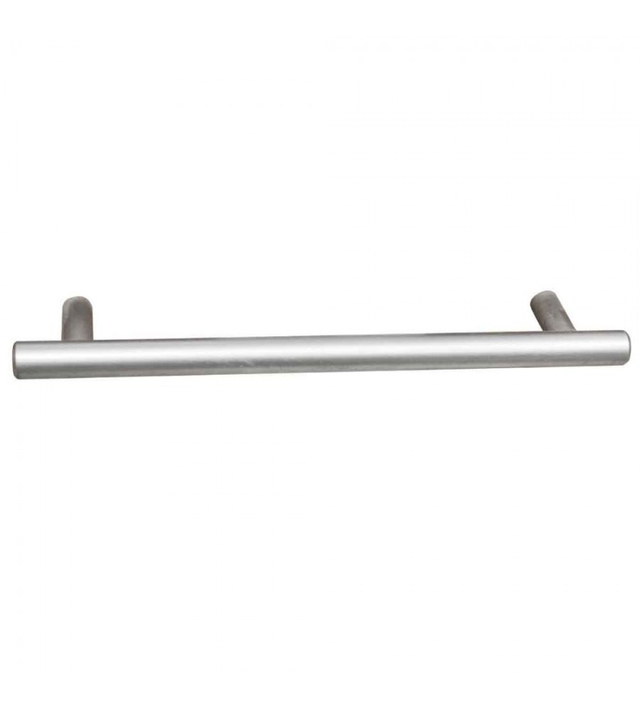 Poignée acier chrome mat 200mm