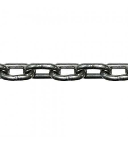 Chaine droite soudée maillon courtacier zingué 8mm 25m