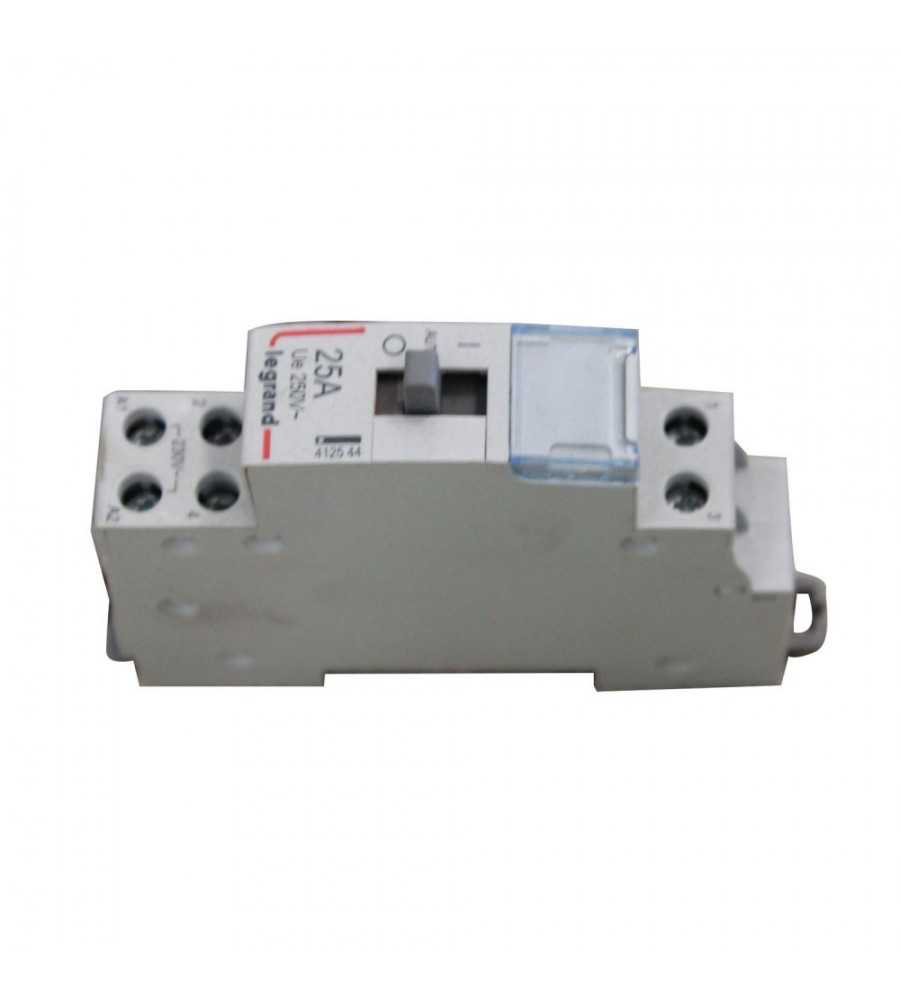 Contacteur 25A 2F bobine 230V manette
