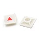 Embase adhésive 3.6mm nature (sachet100pcs)*