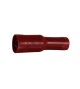 Fiche femelle ronde 0.5-1.5mm² rouge (bte100pcs)*