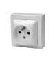 Prise de courant Oteo 2P+T 16A 250V
