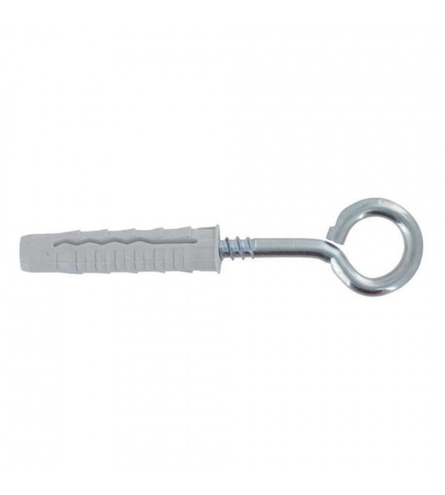 Cheville nylon M4X40 oeil ouvert pce*