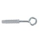 Cheville nylon M4X40 oeil ouvert pce*
