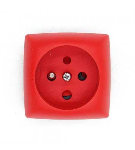 Interrupteur mécanique saillie 2P+T-16A à détrompage