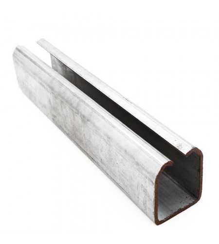 Rail de guidage 6ml pour portail autoportant 58x70mm