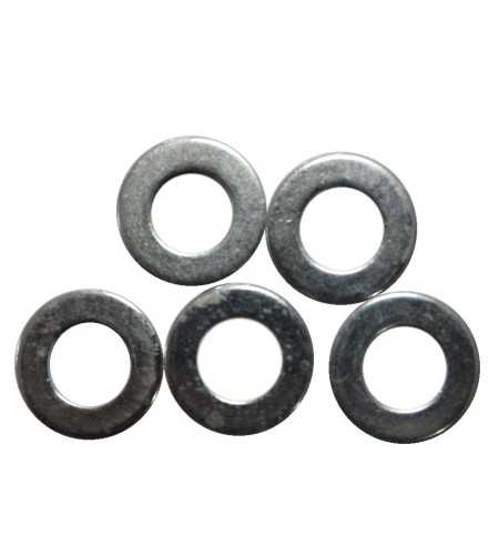 Rondelle plate ZBlanc 10mm*