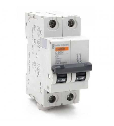Disjoncteur C60N 2P 6A C
