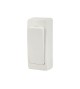 Mini-interrupteur va-et-vient 32x75x31mm 10A 250 V~ blanc