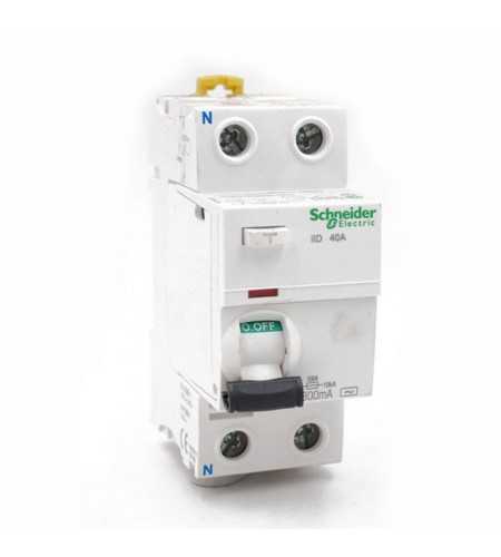 Interrupteur différentiel2P-240V 40A-300mA*