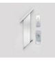 Console de bar en aluminium forme Z 270x170mm