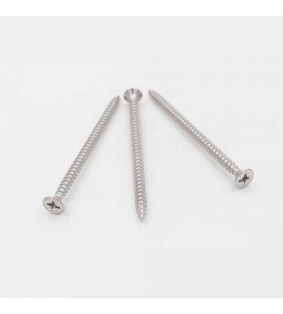 Vis à bois TF 6x80 Pz inox A2 (100pcs)*