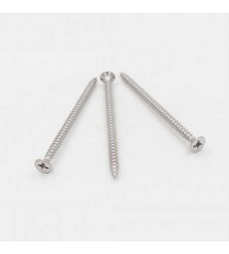 Vis à bois TF 6x80 Pz inox A2 (100pcs)*