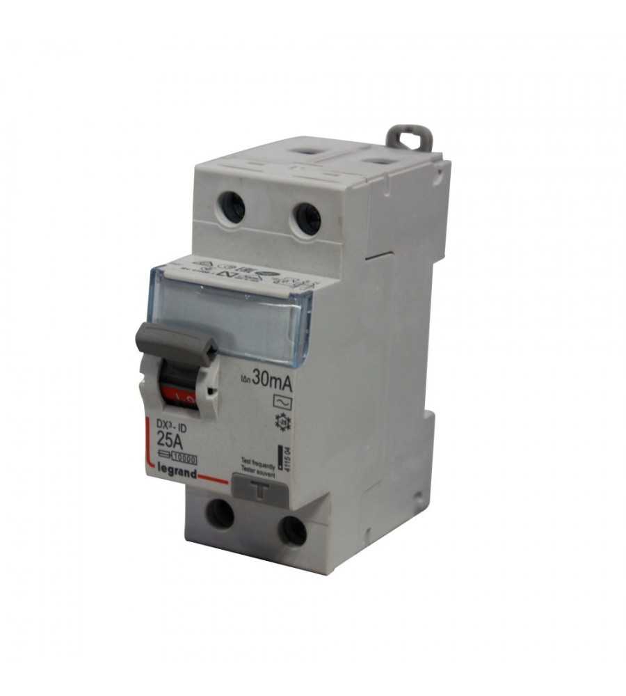 Interrupteur différentiel DX3 25A