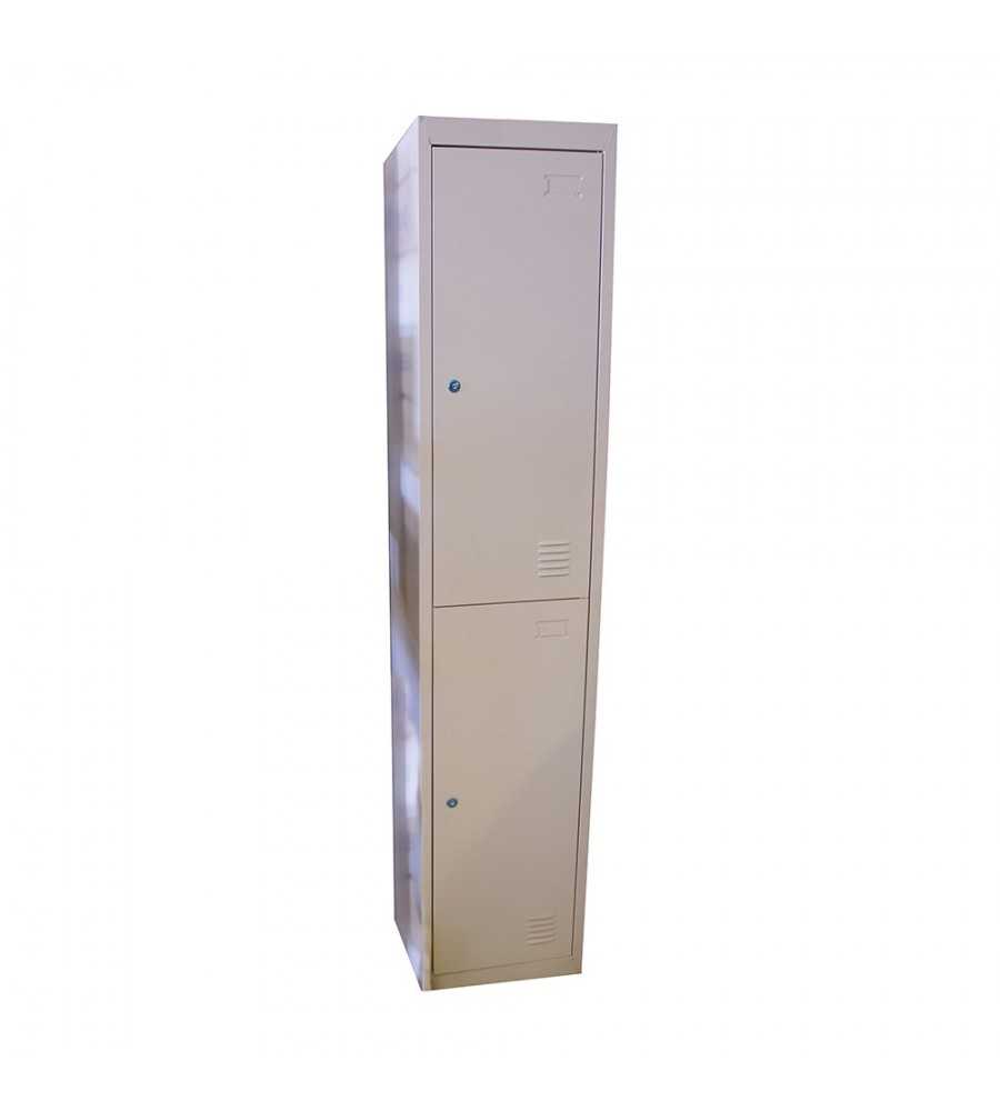 Vestiaire métal 2 étages 380x450x1850