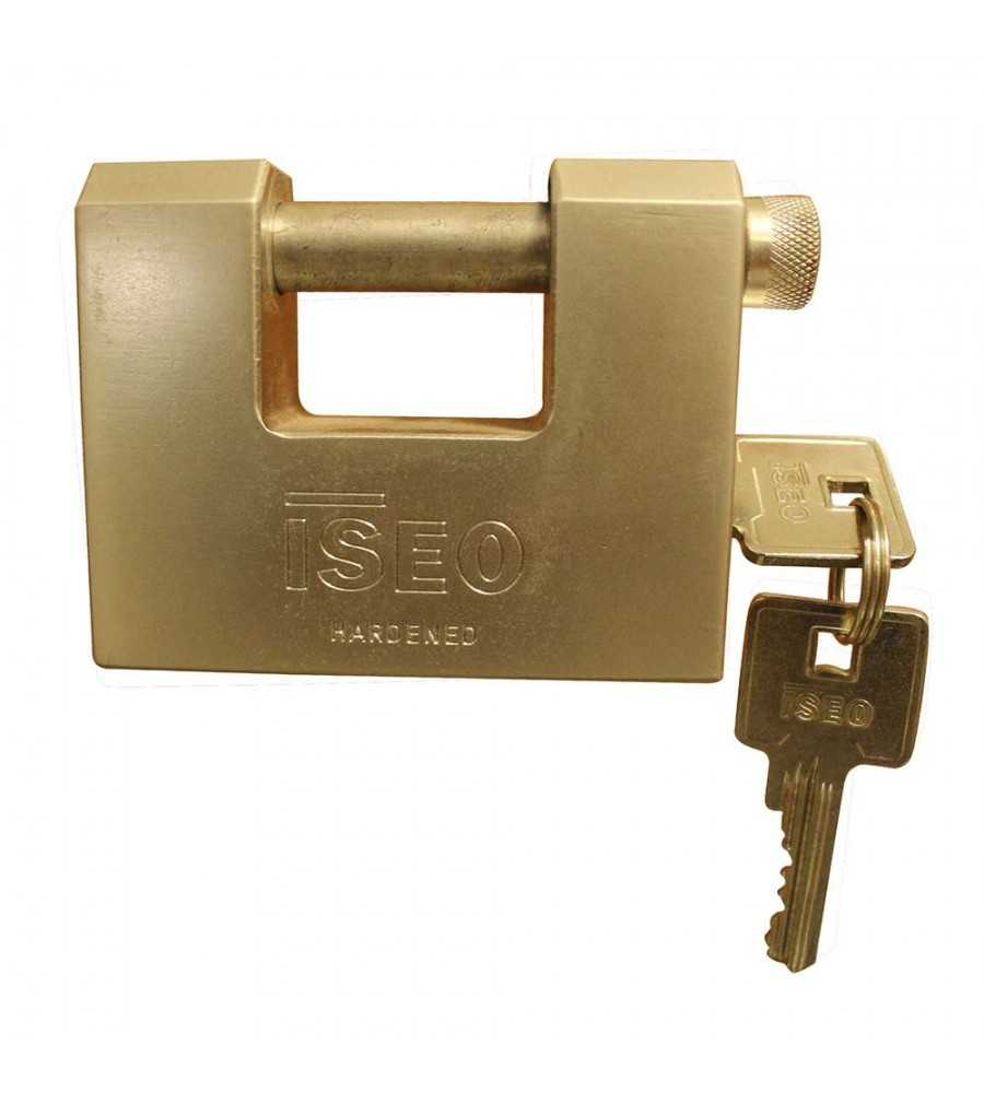 Cadenas rectangle 75 nickel satiné*