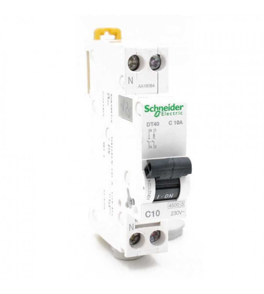Disjoncteur DT40 1+N 10A Courbe C