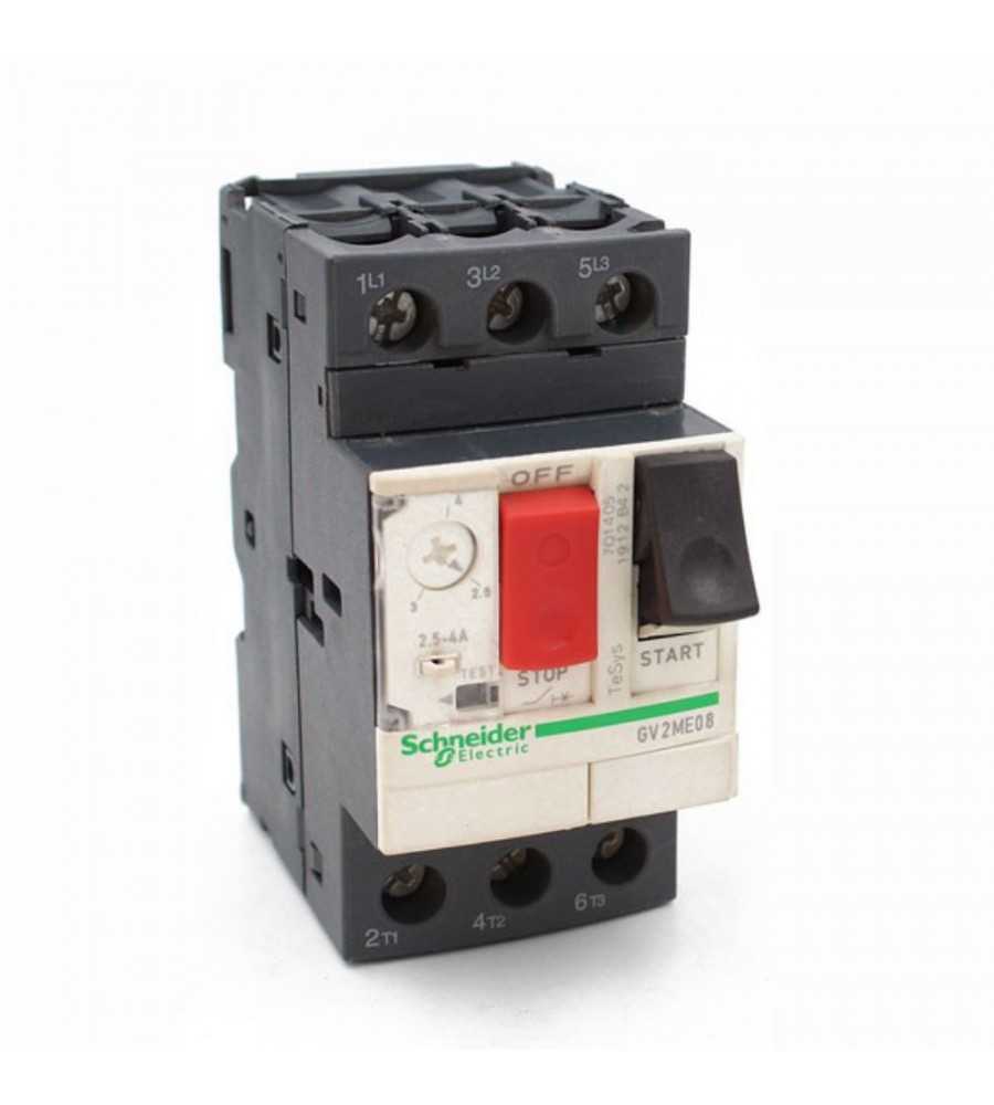 Disjoncteur moteur magnéto-thermique 25-4A TesysD