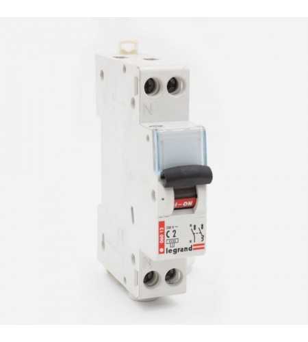 Disjoncteur DNX 2A - 1P+N