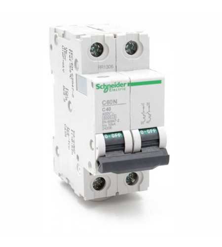 Disjoncteur iC60N - 2P 40A*