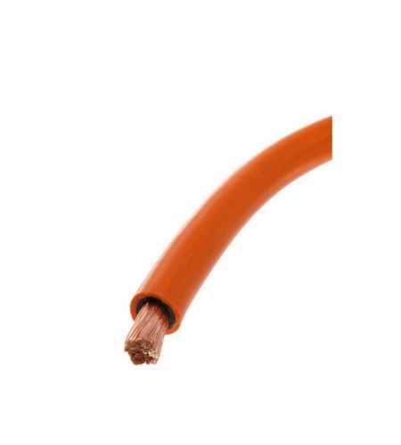 Cable isolé souple 10mm² marron*