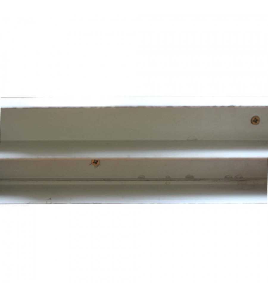 Rails haut et bas blanc 5500mm