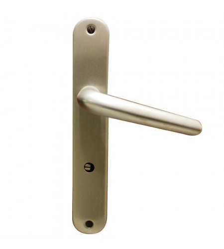 Ensemble poignée de porte studio avec condamnation champagne