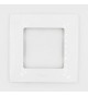 Plaque simple Niloe Blanc