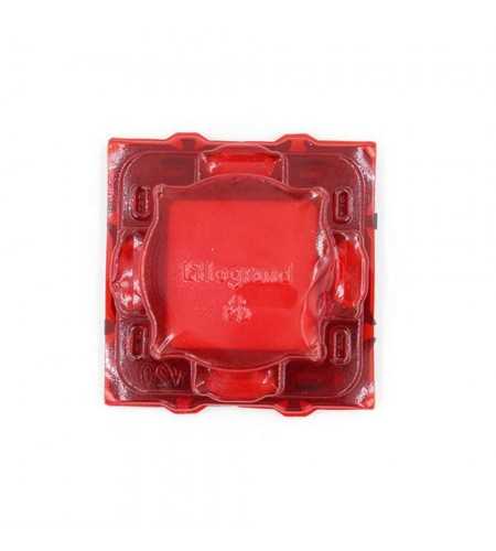 Support Batibox pour Mosaic 2 modules 1 poste 74 x 74 x 72 mm