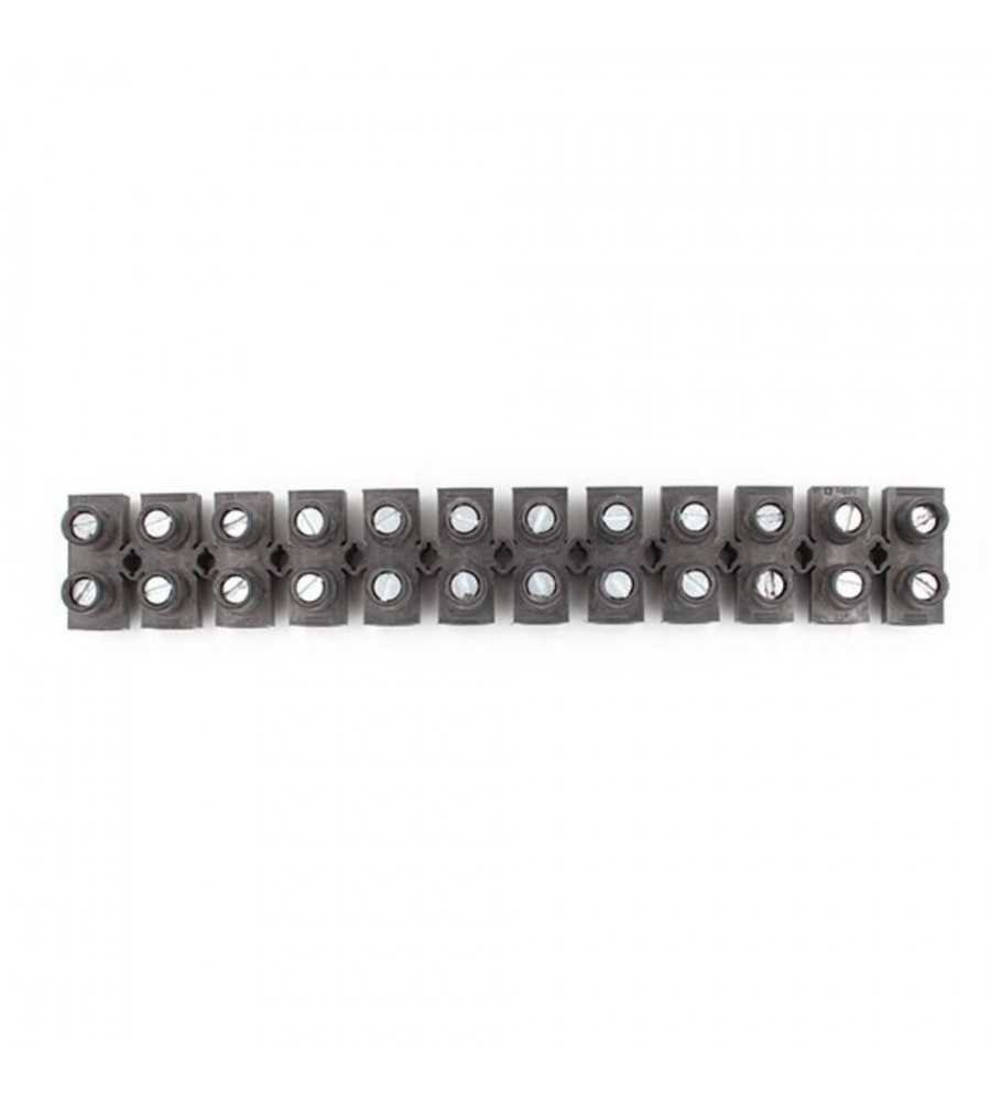 Barrette de connexion Nylbloc 25mm2 noir paquet de 10