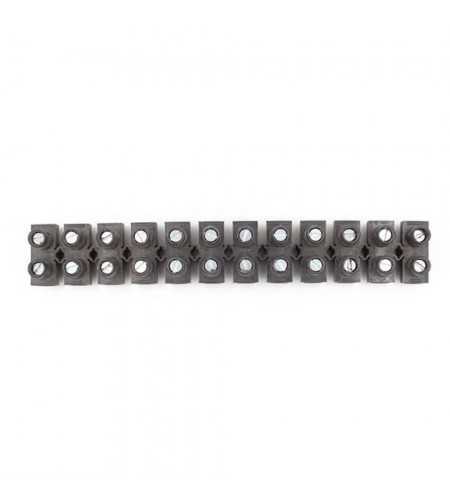 Barrette de connexion Nylbloc 25mm2 noir paquet de 10