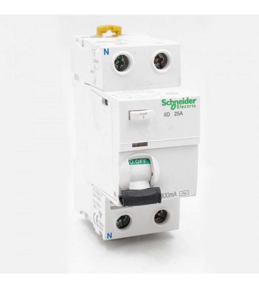 Interrupteur différentiel2P-240V 25A-300mA*