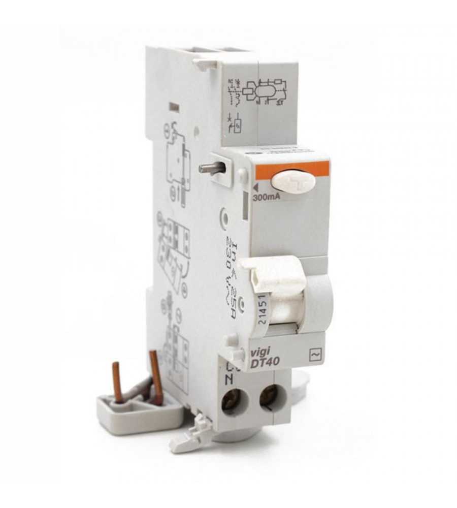 Bloc différentiel ProDis VigiDT40 1P+N 25A 300mA