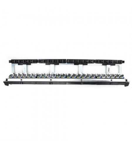 Panneau de brassage droit LCS3 catégorie 6 avec 24 ports RJ45 FTP