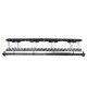Panneau de brassage droit LCS3 catégorie 6 avec 24 ports RJ45 FTP