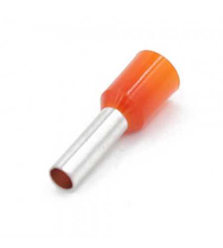 Embout de fil pré isolé 4mm² (bte de 100pces) (la pièce)