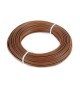 Cable isolé rigide 1.5mm² marron (100ml)