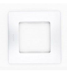 Plaque de finition NILOE 1 poste argent