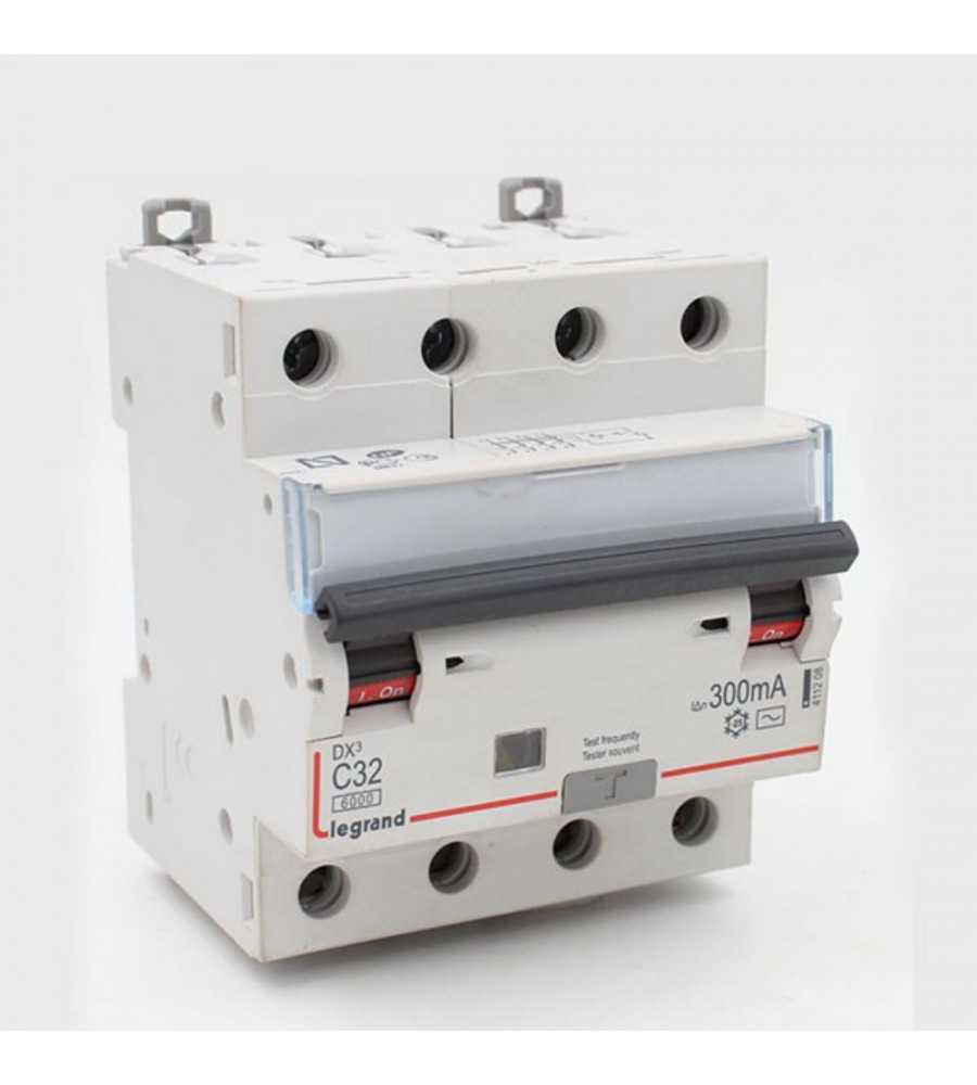 Disjoncteur différentiel 4P 32A 300mA