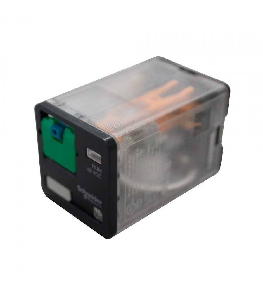 Relais électronique miniature 2 contacts 10A 24V DC +LTB+LED