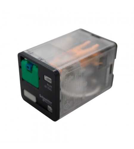 Relais électronique miniature 2 contacts 10A 24V DC +LTB+LED