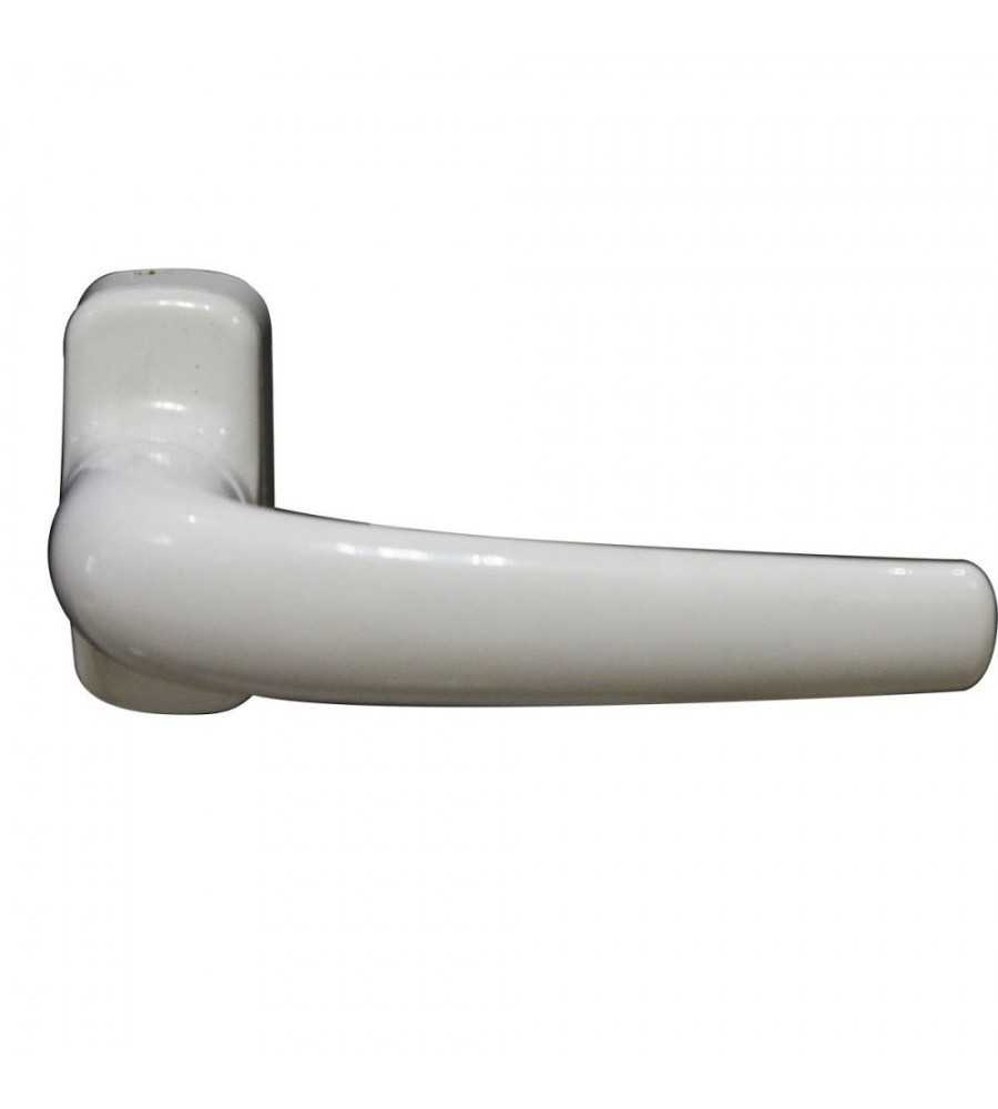 Bequille alu verni blanc