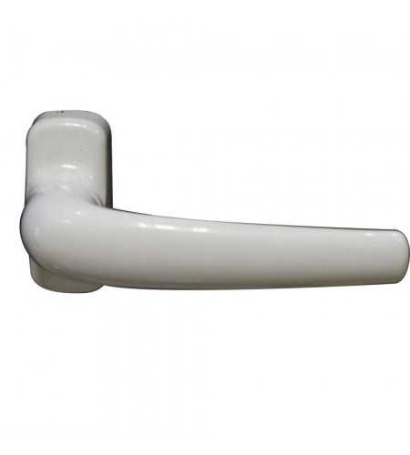 Bequille alu verni blanc